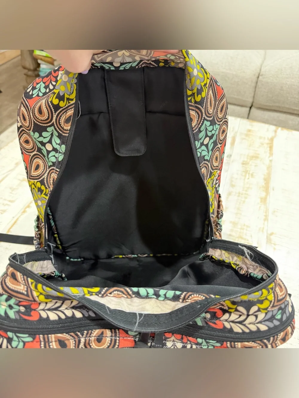 Vera Bradley Lighten Up Campus Laptop Backpack in 